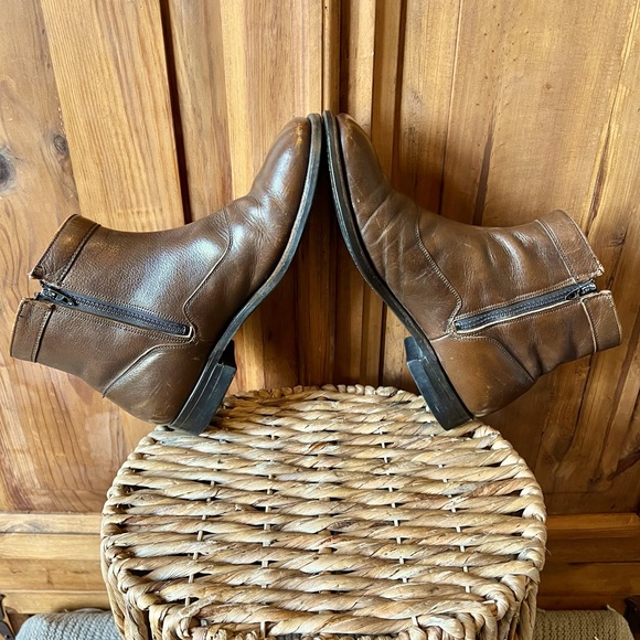 O'Sullivan Executive Men’s Imperial Brown Leather Beatle Boot Size 8.5 - Picture 9 of 14